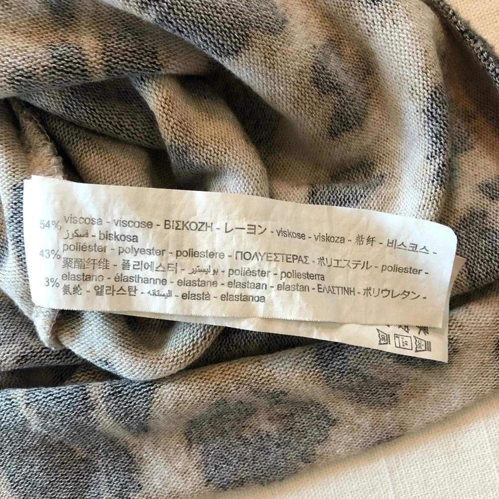 Zara Trafaluc Animal Print Top - Picture 16 of 16